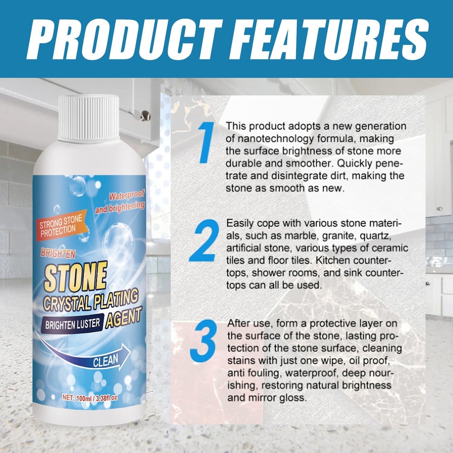 Stone Crystal Plating Agent (FREE SHIPPING)